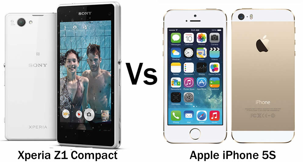 Sony Xperia Z1 Compact Vs iPhone 5s