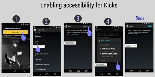 The app Kicks Reveals football Details and Updates on Android