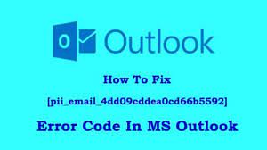 How To Solve [pii_email_4dd09cddea0cd66b5592] Error In Simple Steps