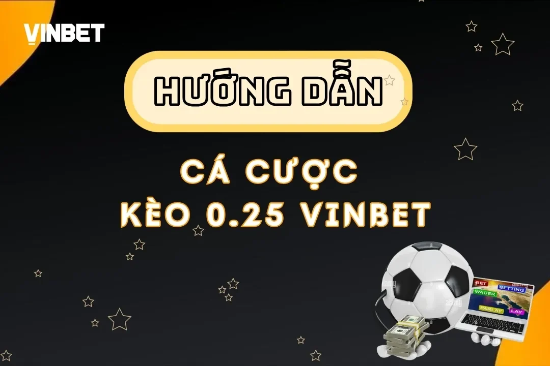 Cách Chơi Kèo 0.25 Vinbet – Thuật Ngữ Và Cách Tính Thắng Thua